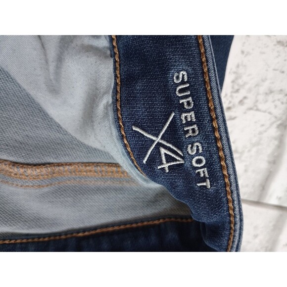 American Eagle Jeans Jegging Womens 10 Long Blue 360 Super Stretch Super Soft X4 - Picture 16 of 16
